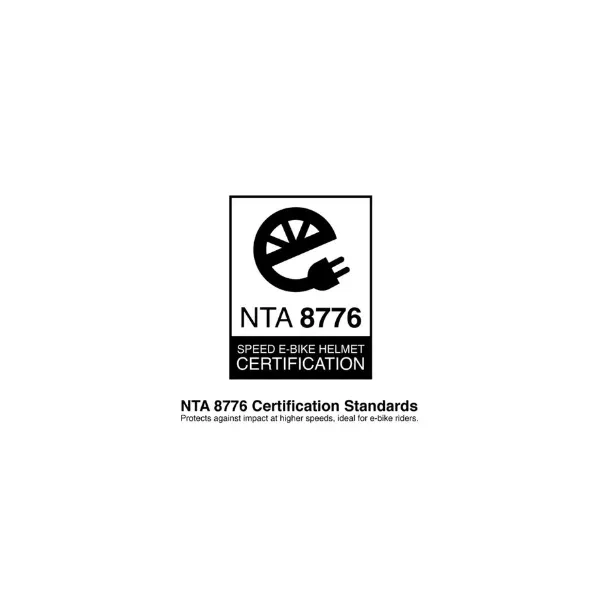 NTA 8776 speed e-bike helmet certification mark